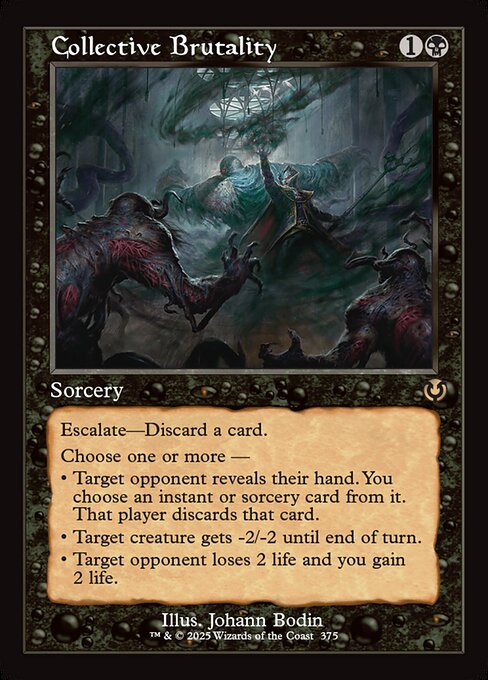 Collective Brutality (Retro Frame) - Innistrad Remastered