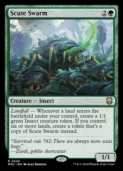 Scute Swarm - Commander: Modern Horizons 3
