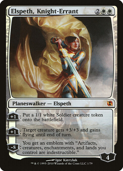 Elspeth, Knight-Errant (Foil) - Duel Decks: Elspeth vs. Tezzeret