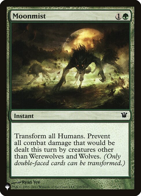 Moonmist - The List Reprints
