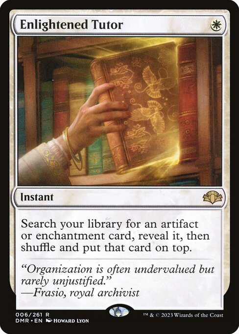 Enlightened Tutor (Foil) - Dominaria Remastered