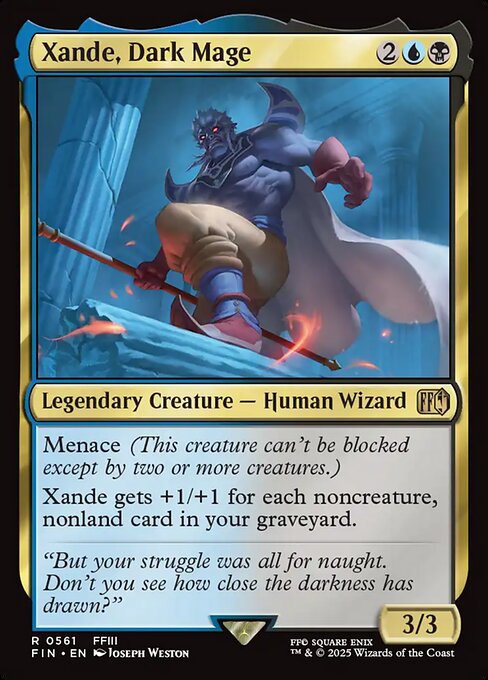Xande, Dark Mage - FINAL FANTASY