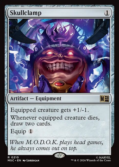 Skullclamp - Commander: Marvel Super Heroes