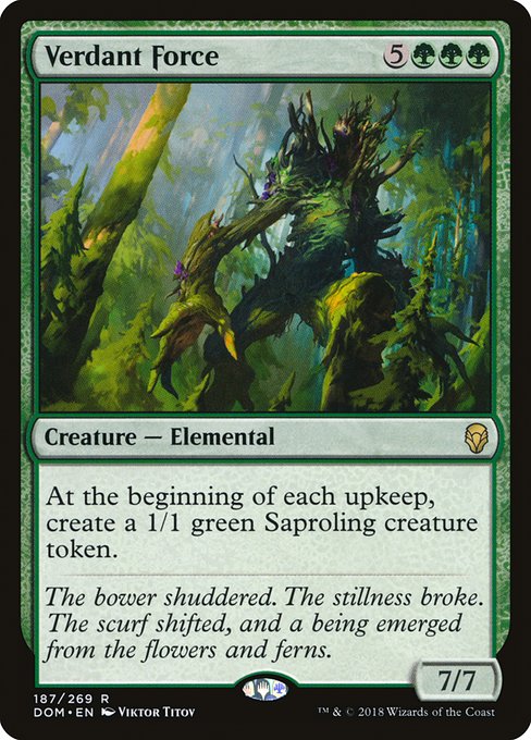 Verdant Force (Foil) - Dominaria