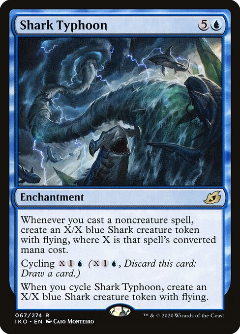 Shark Typhoon (Foil) - Ikoria: Lair of Behemoths