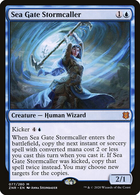 Sea Gate Stormcaller (Foil) - Zendikar Rising