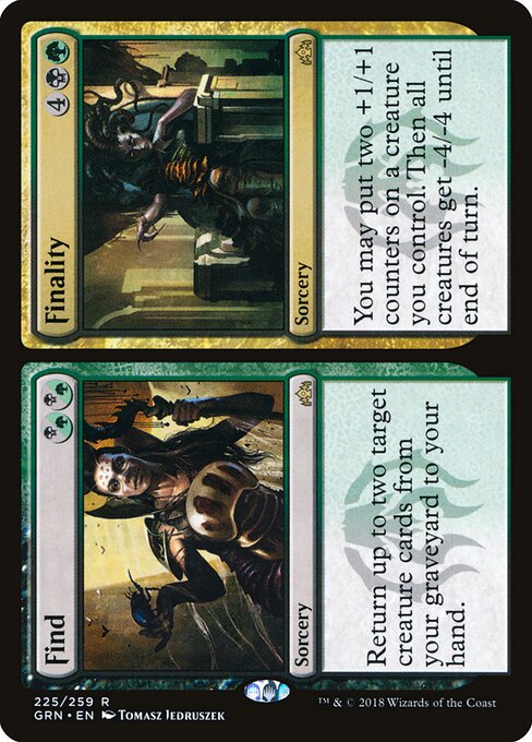Find // Finality (Foil) - Guilds of Ravnica