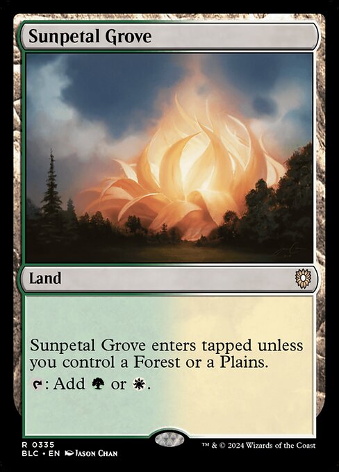 Sunpetal Grove - Commander: Bloomburrow