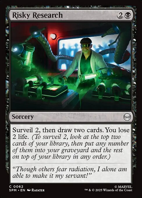 Risky Research (Foil) - Marvel's Spider-Man