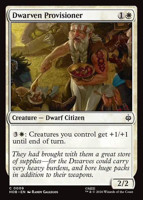 Dwarven Provisioner (Foil) - The Hobbit