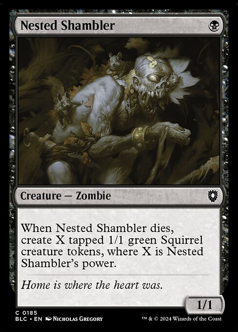 Nested Shambler - Commander: Bloomburrow