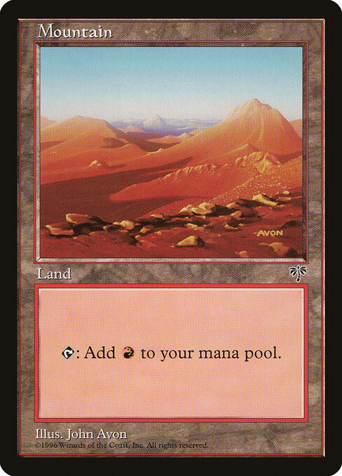 Mountain (Orange) - Mirage