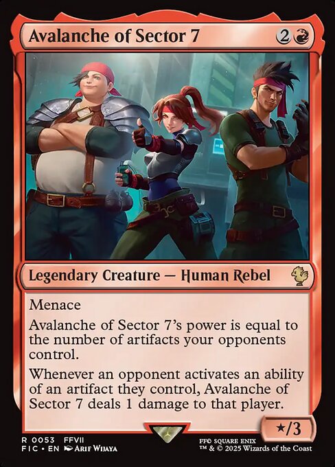 Avalanche of Sector 7 - Commander: FINAL FANTASY