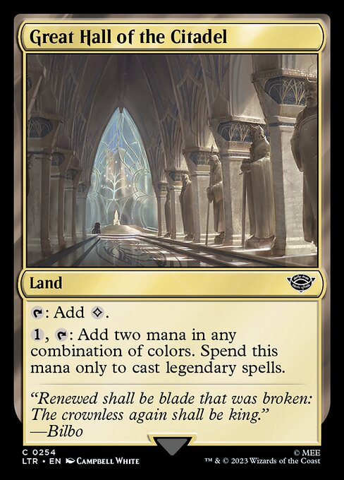 Great Hall of the Citadel - Universes Beyond: The Lord of the Rings: Tales of Middle-earth