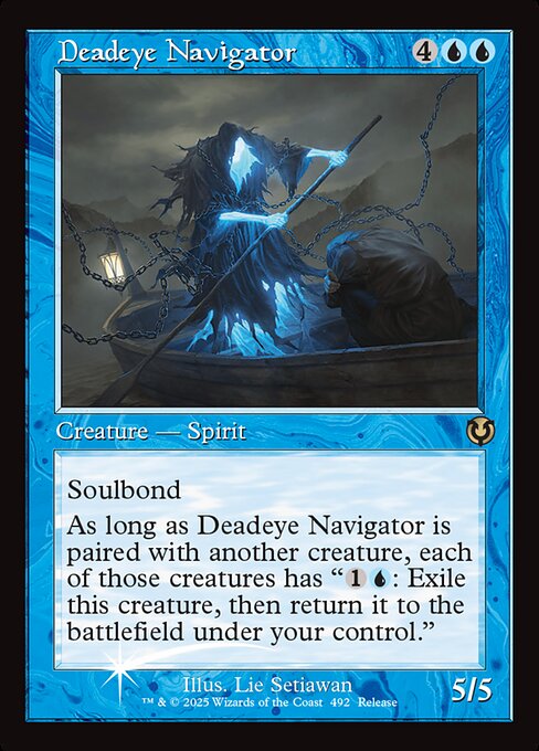 Deadeye Navigator (Retro Frame) (Foil) - Launch Party & Release Event Promos