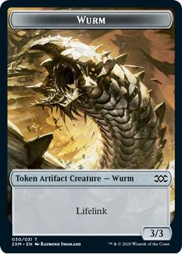 Wurm (030) Token - Double Masters