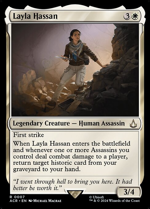 Layla Hassan - Universes Beyond: Assassin's Creed