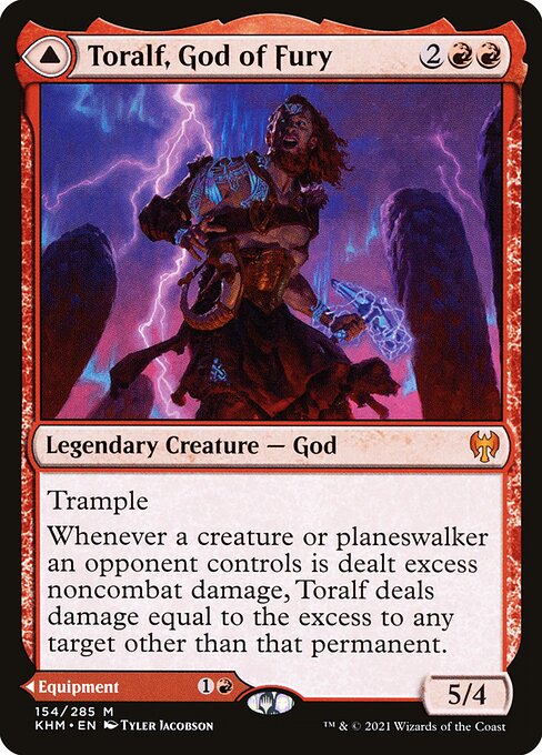 Toralf, God of Fury (Foil) - Kaldheim