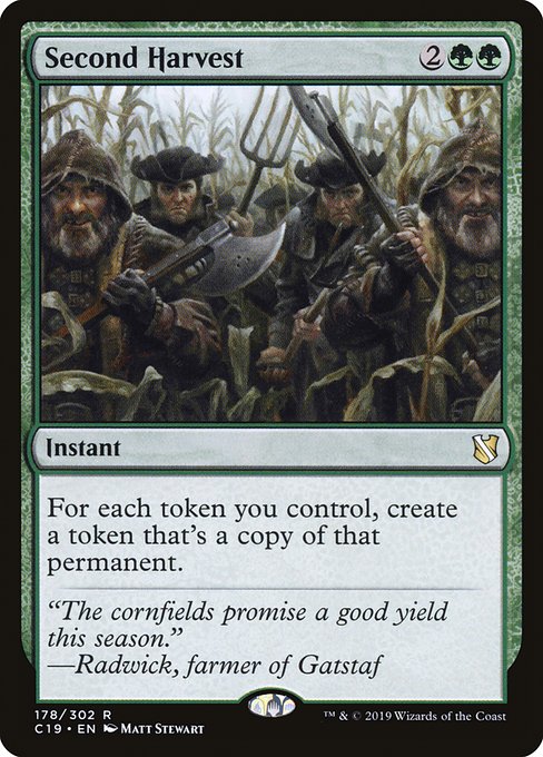 Second Harvest - Commander 2019