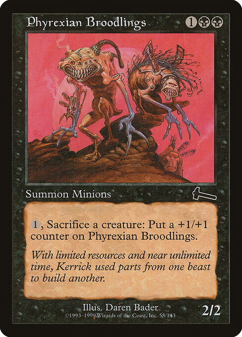 Phyrexian Broodlings (Foil) - Urza's Legacy