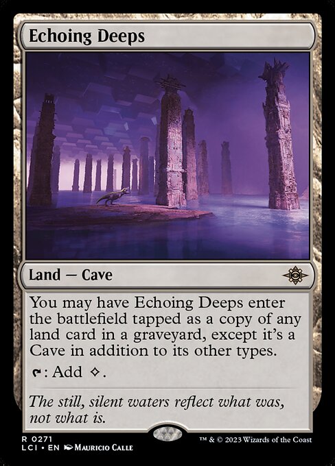 Echoing Deeps (Foil) - The Lost Caverns of Ixalan