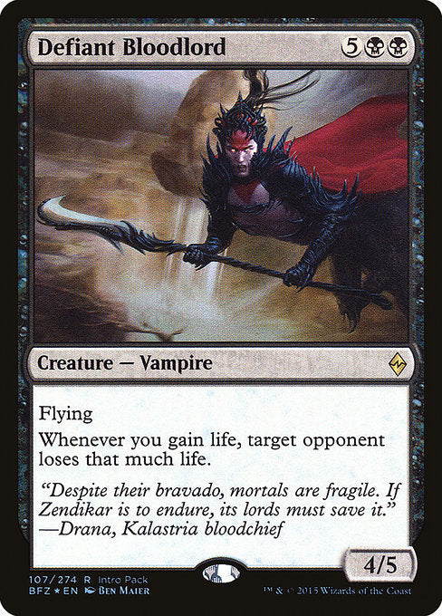 Defiant Bloodlord (Foil) - Unique and Miscellaneous Promos