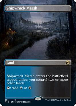 Shipwreck Marsh (Borderless) - Innistrad: Midnight Hunt