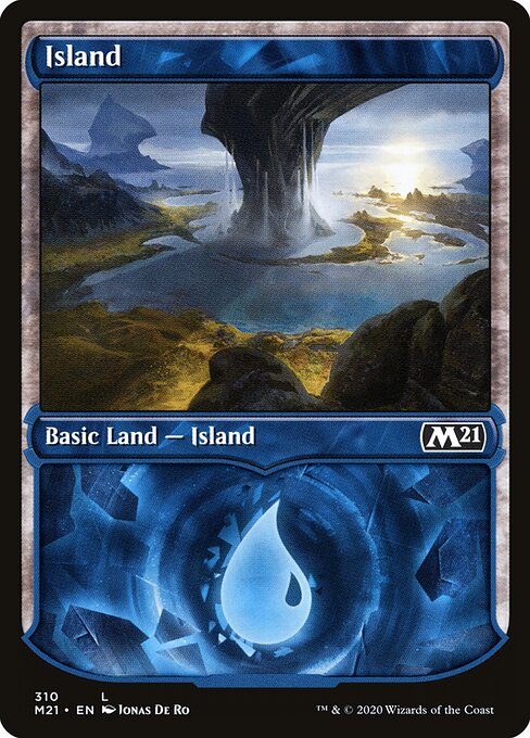 Island (Showcase) - Core Set 2021