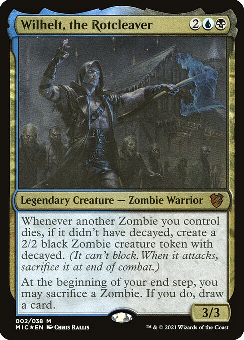 Wilhelt, the Rotcleaver - Commander: Innistrad: Midnight Hunt
