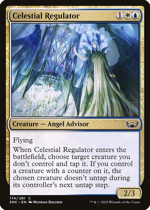 Celestial Regulator (Foil) - Streets of New Capenna