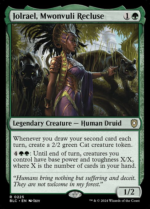 Jolrael, Mwonvuli Recluse - Commander: Bloomburrow