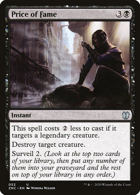 Price of Fame - Commander: Zendikar Rising