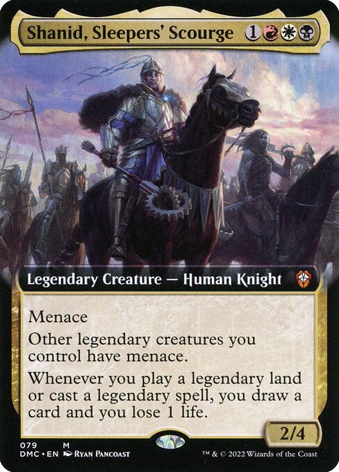 Shanid, Sleepers' Scourge (Extended Art) - Commander: Dominaria United