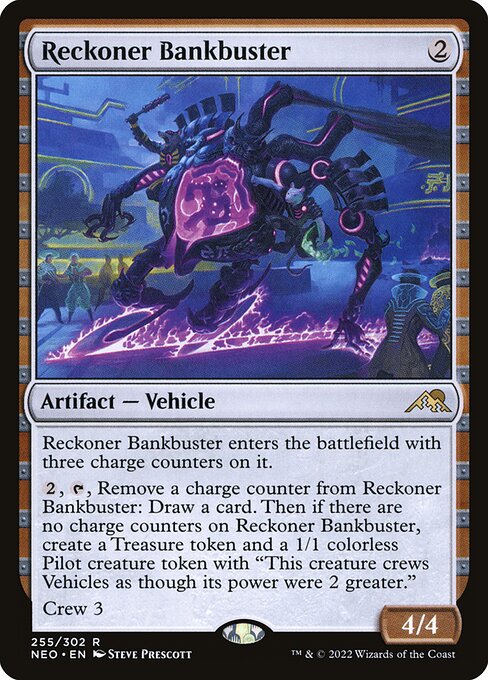 Reckoner Bankbuster (Foil) - Kamigawa: Neon Dynasty