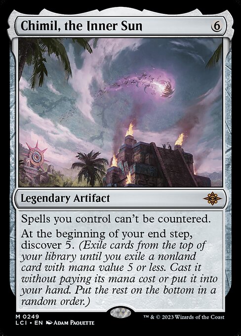 Chimil, the Inner Sun (Foil) - The Lost Caverns of Ixalan