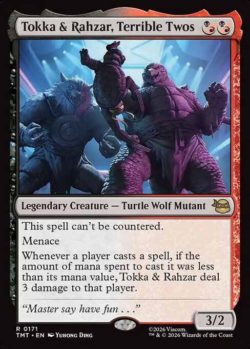 Tokka & Rahzar, Terrible Twos (Foil) - Teenage Mutant Ninja Turtles