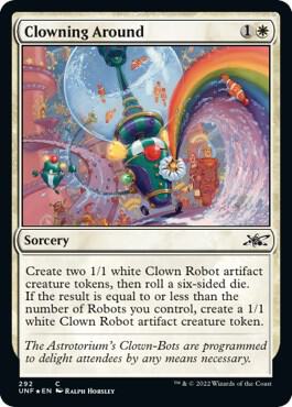 Clowning Around (Galaxy Foil) - Unfinity