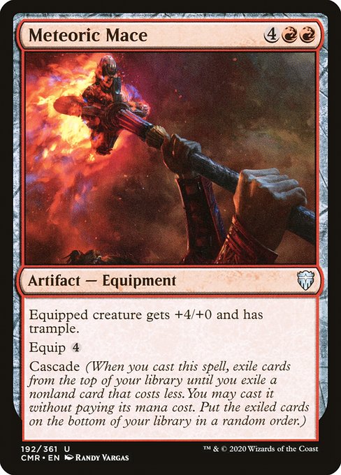 Meteoric Mace - Commander Legends