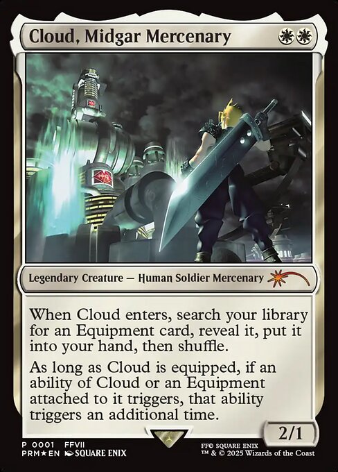 Cloud, Midgar Mercenary - Unique and Miscellaneous Promos