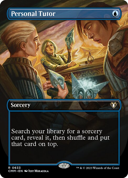 Personal Tutor (Borderless) - Commander Masters
