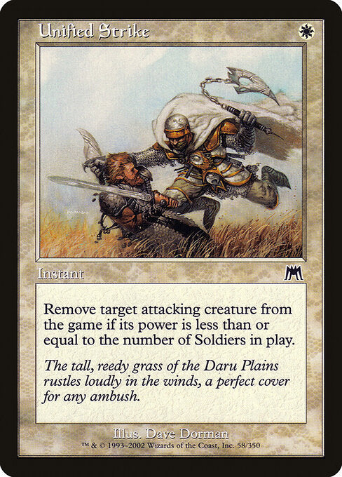 Unified Strike (Foil) - Onslaught