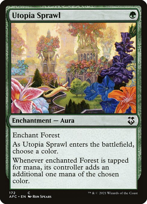 Utopia Sprawl - Commander: Adventures in the Forgotten Realms