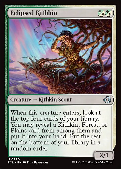 Eclipsed Kithkin - Lorwyn Eclipsed