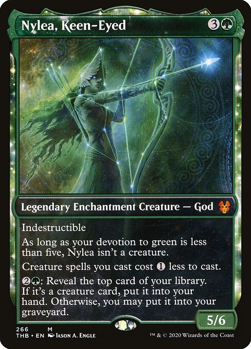 Nylea, Keen-Eyed (Showcase) - Theros Beyond Death