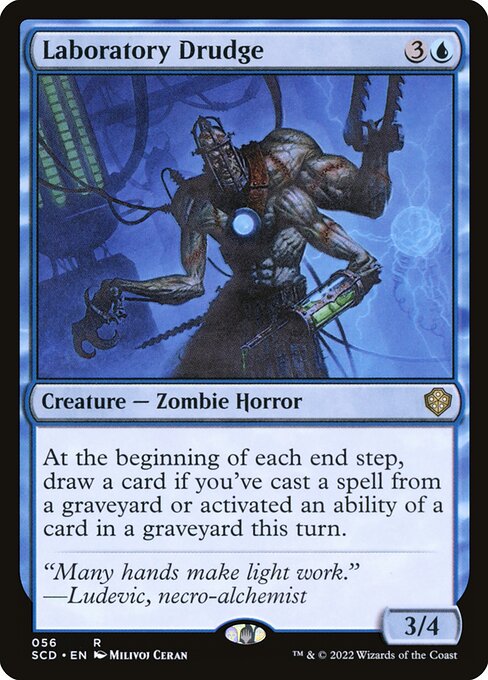 Laboratory Drudge - Starter Commander Decks