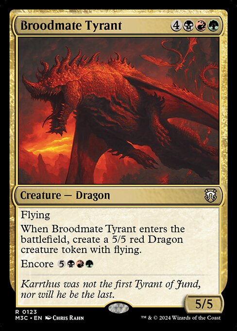 Broodmate Tyrant - Commander: Modern Horizons 3