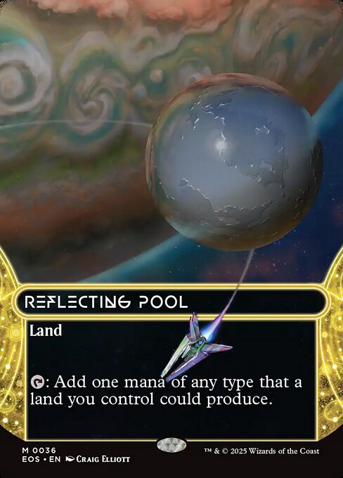 Reflecting Pool (0036) (Borderless) - Edge of Eternities: Stellar Sights