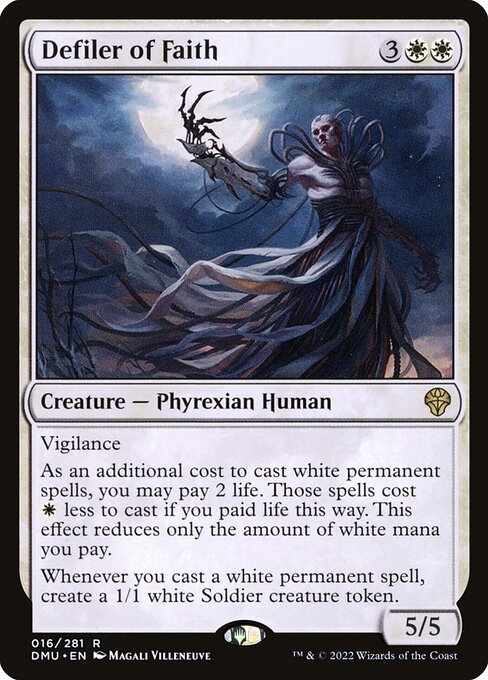 Defiler of Faith (Foil) - Dominaria United
