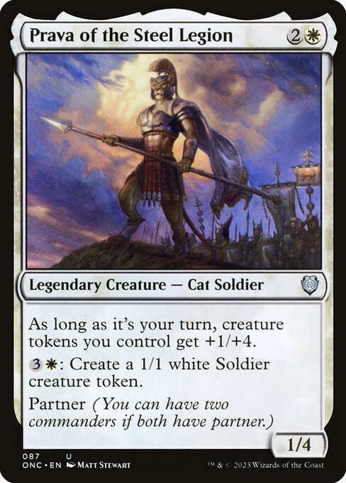 Prava of the Steel Legion - Commander: Phyrexia: All Will Be One