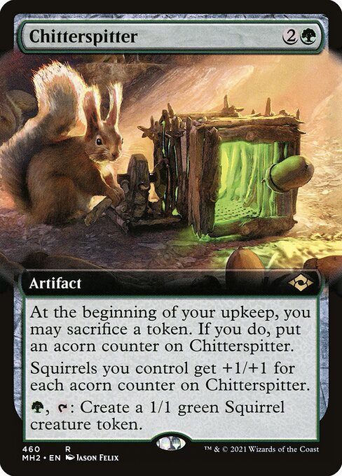 Chitterspitter (Extended Art) (Foil) - Modern Horizons 2